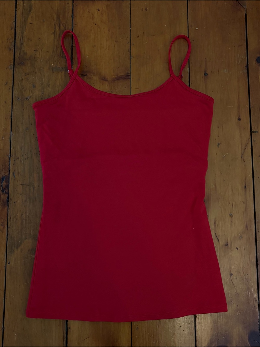 White House Black Market Red Spaghetti-Strap Camisole
